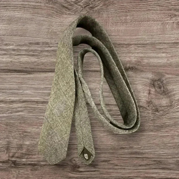 💟💎Men’s Vintage Monsieur Pierre Slim  Gray Neck Tie - Picture 1 of 10